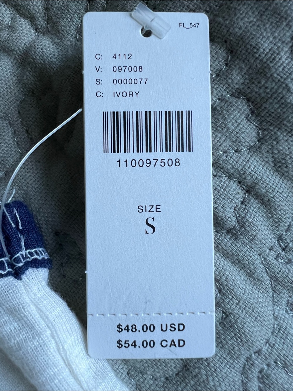 Pilcro Austin Racerback Tee ~ S - Picture 3 of 6